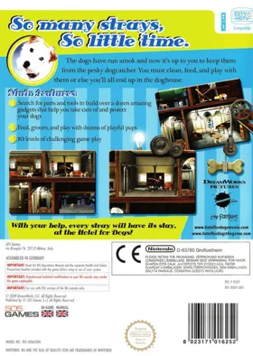 Hotel for Dogs box cover back